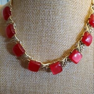 Midcentury Coro Moonglow necklace